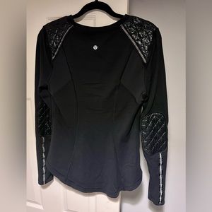 RARE Lululemon Black Ice Queen Long Sleeve Top